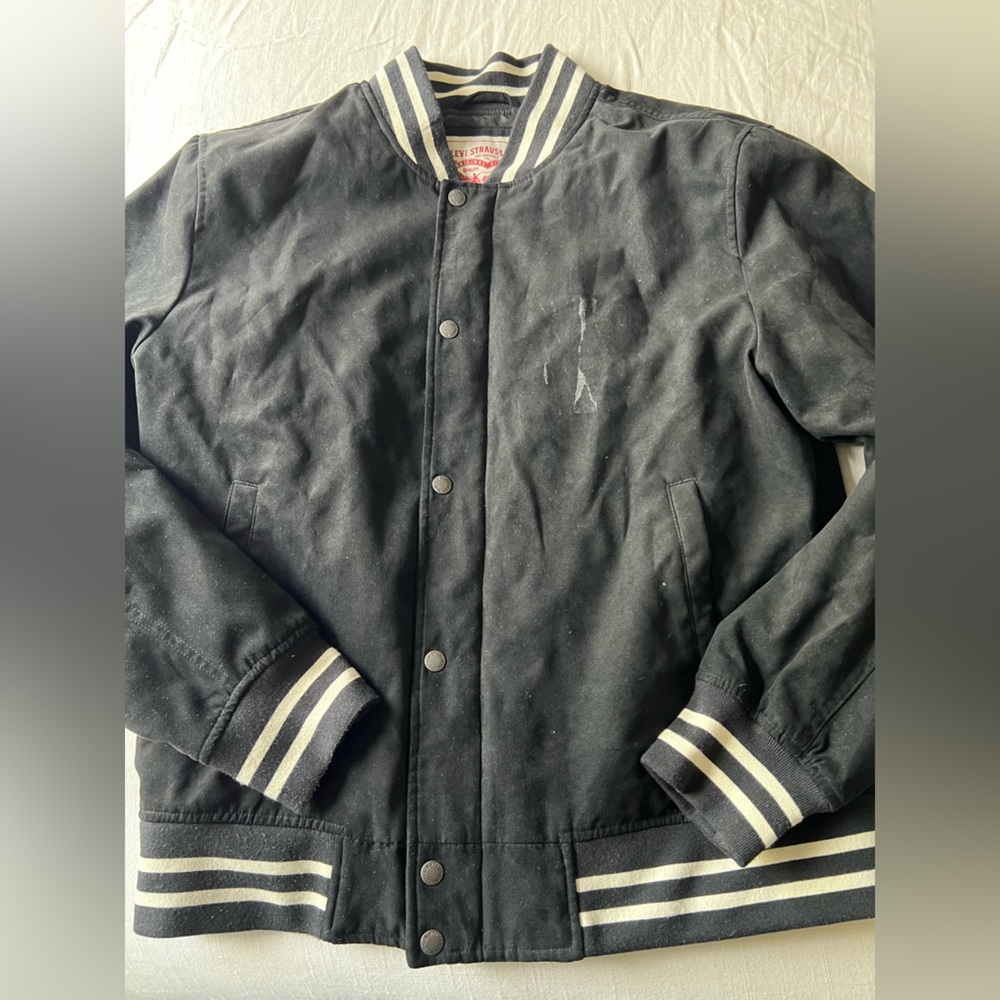 Men's Levi’s Black Varsity Jacket